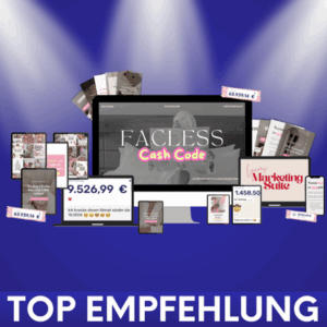 Faceless Cash Code Erfahrungen von Laura Teresa Greulich